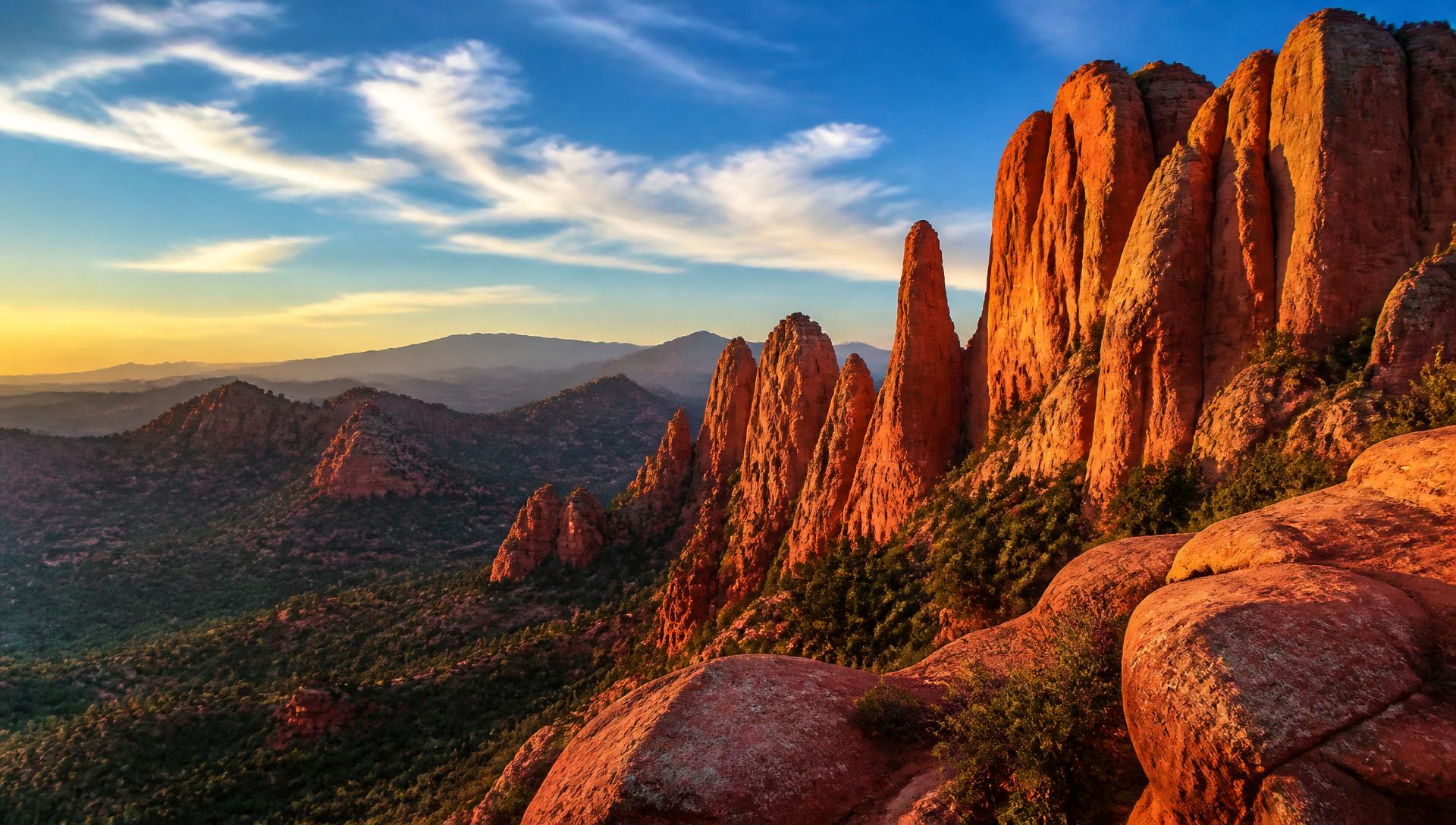 Colorado red rock landscape